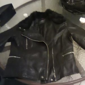 Leather jacket. Genuine leather